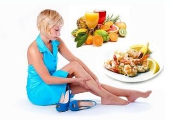 Régime alimentaire pour les varices